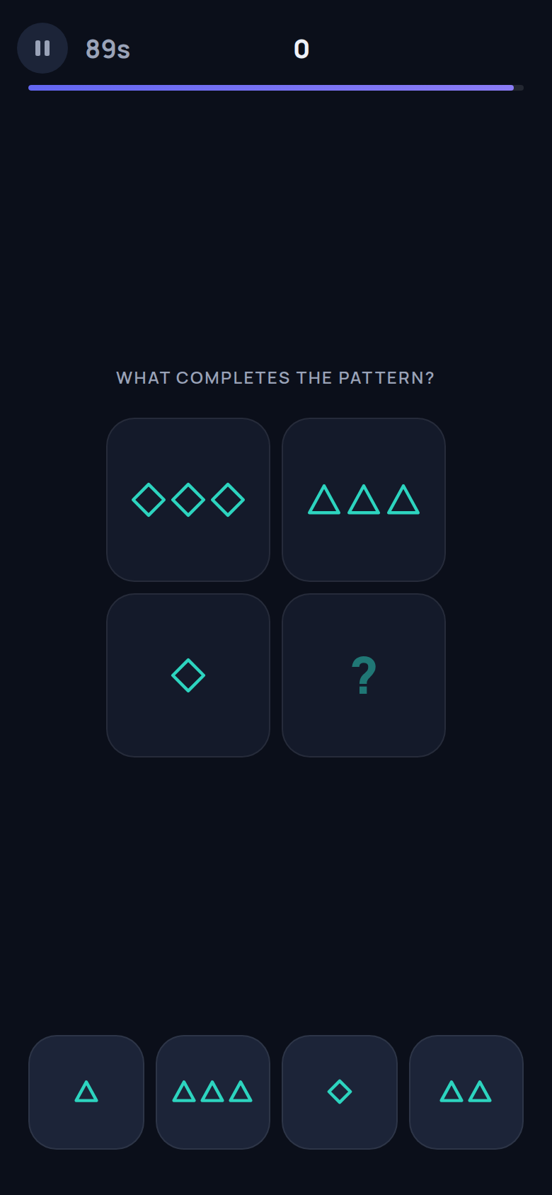 Missing Piece gameplay on iPhone